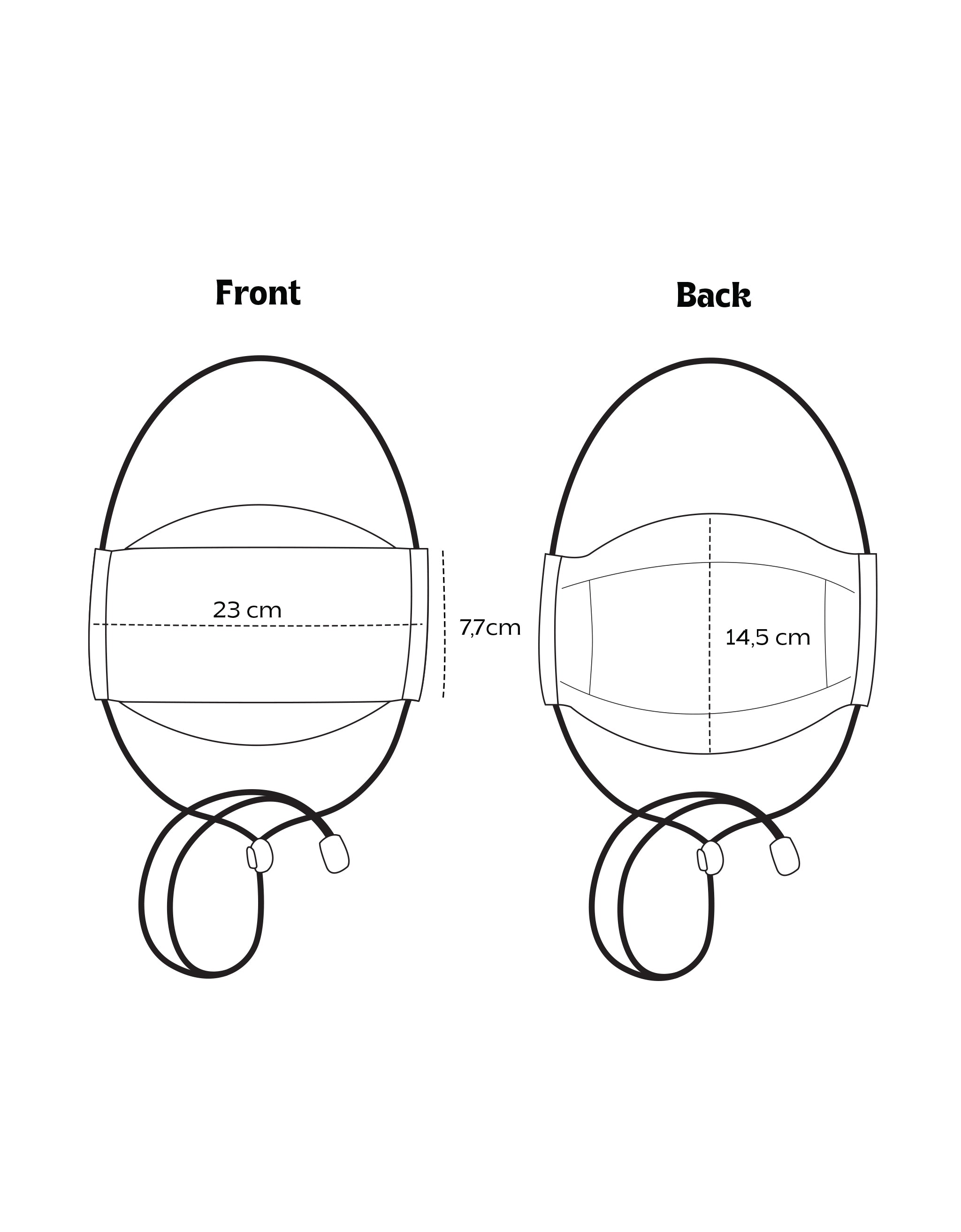 Origami Face Mask - Bloopy