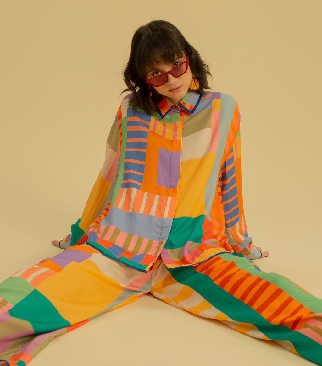 Messy Maze - Daddy’s Long Sleeve Shirt
