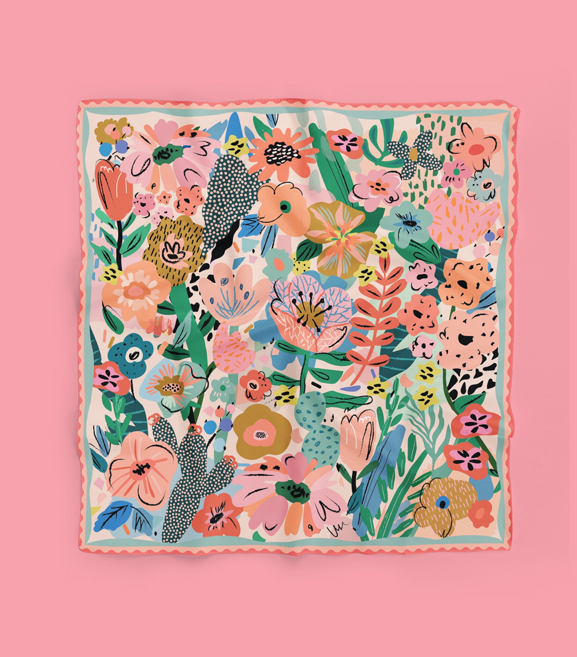 Scarf - Periwinkle 110x110 cm