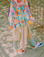Drawstring Tote Bag - Sunflowers