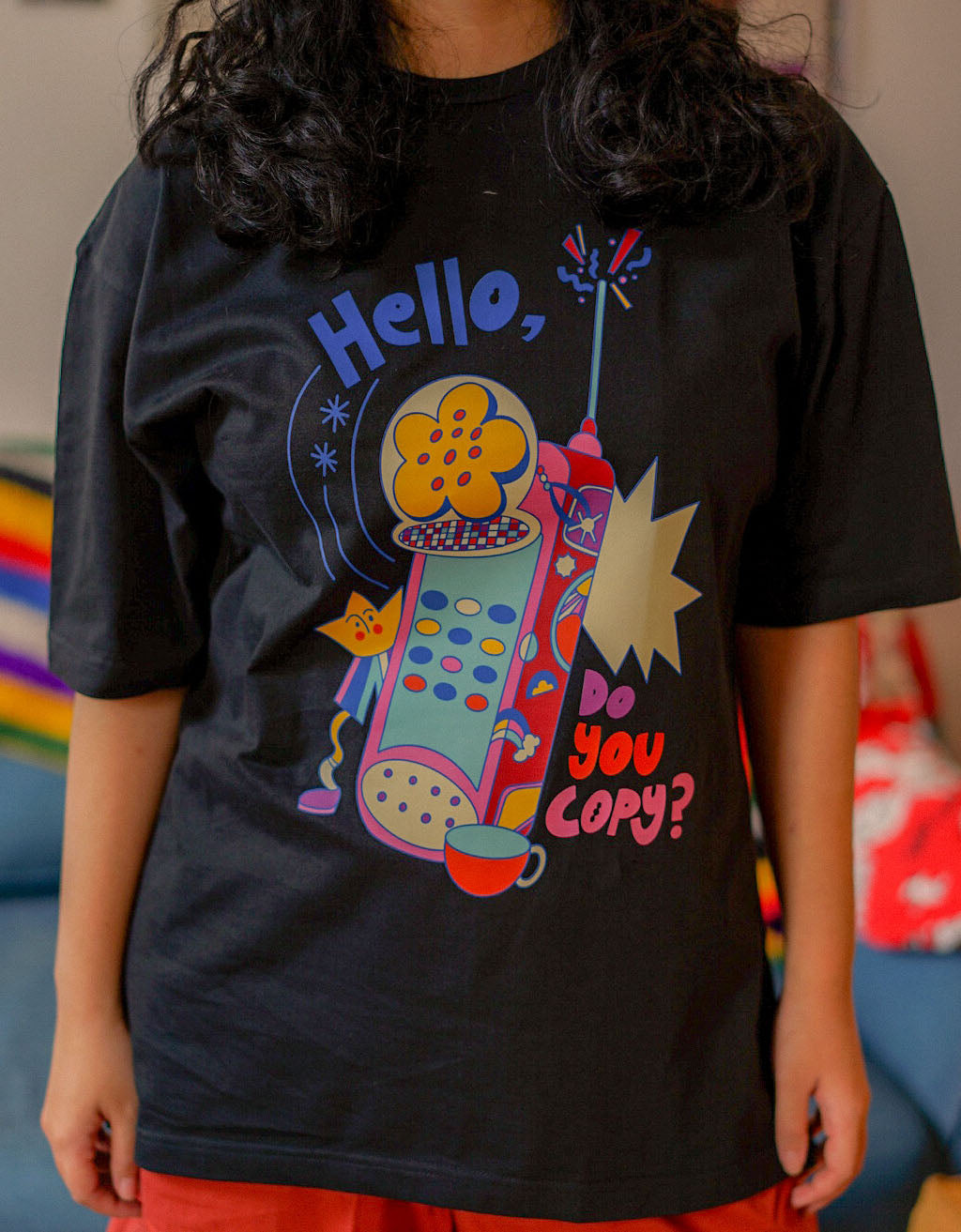 Baggy T-Shirt - Do You Copy