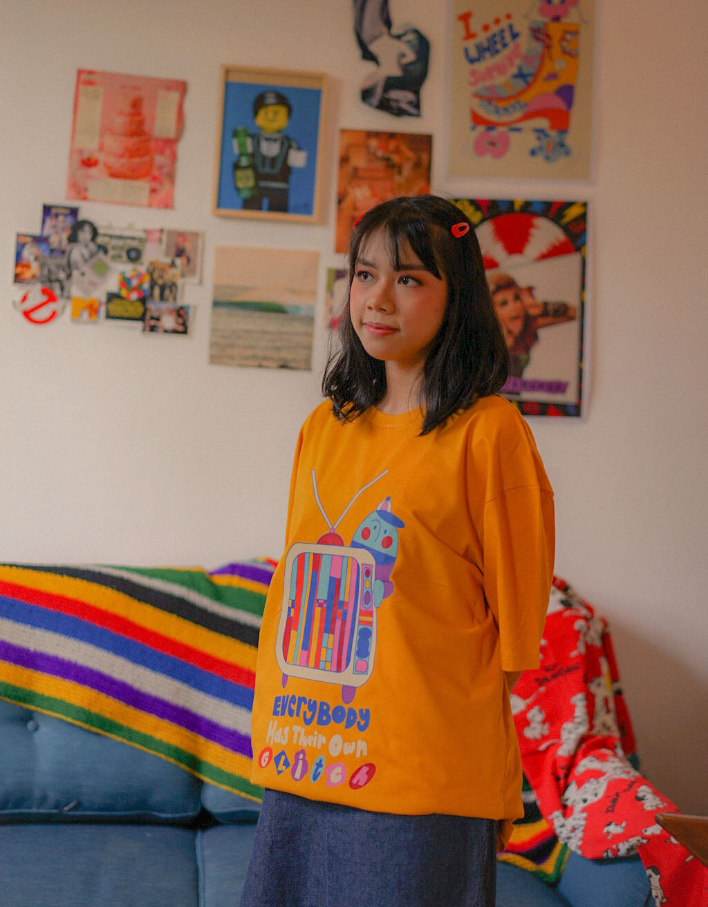 Baggy T-Shirt - Glitch