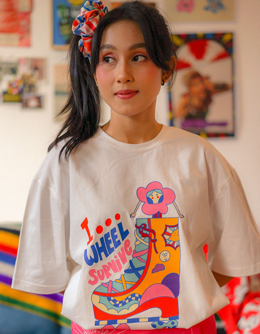 Baggy T-Shirt - Wheel