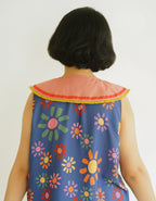Picasso Ruffle-Collar Top