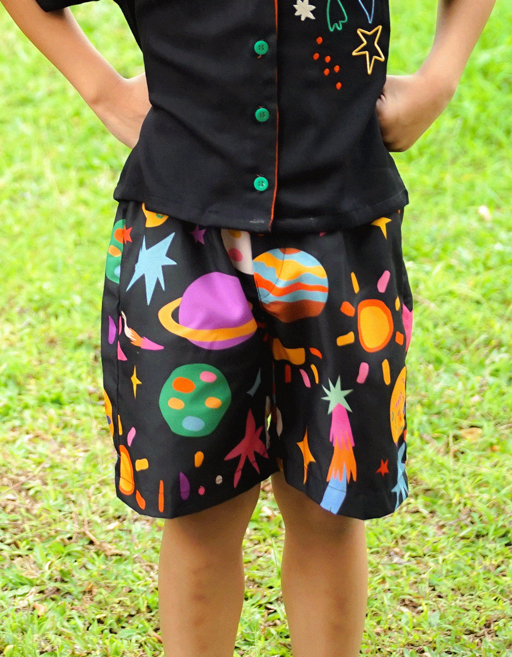 Smitten Kids- Shorts - Planets