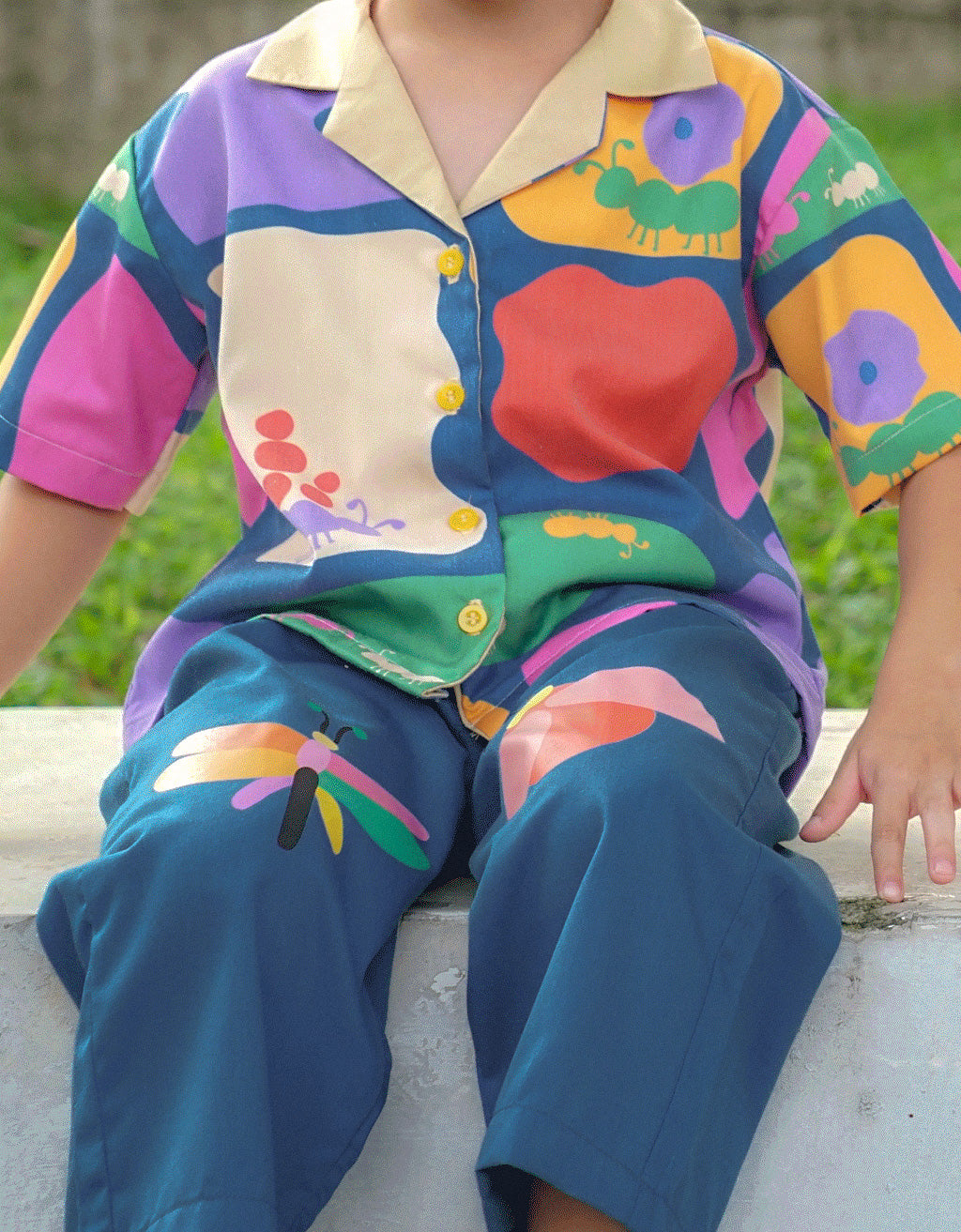 Smitten Kids - Long Pants - Busy Bugs