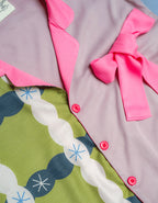 Ribbon Shirt-Anyam Olive