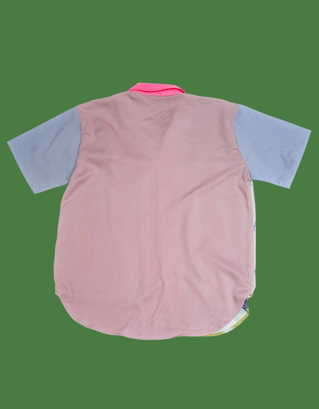 Ribbon Shirt-Anyam Olive