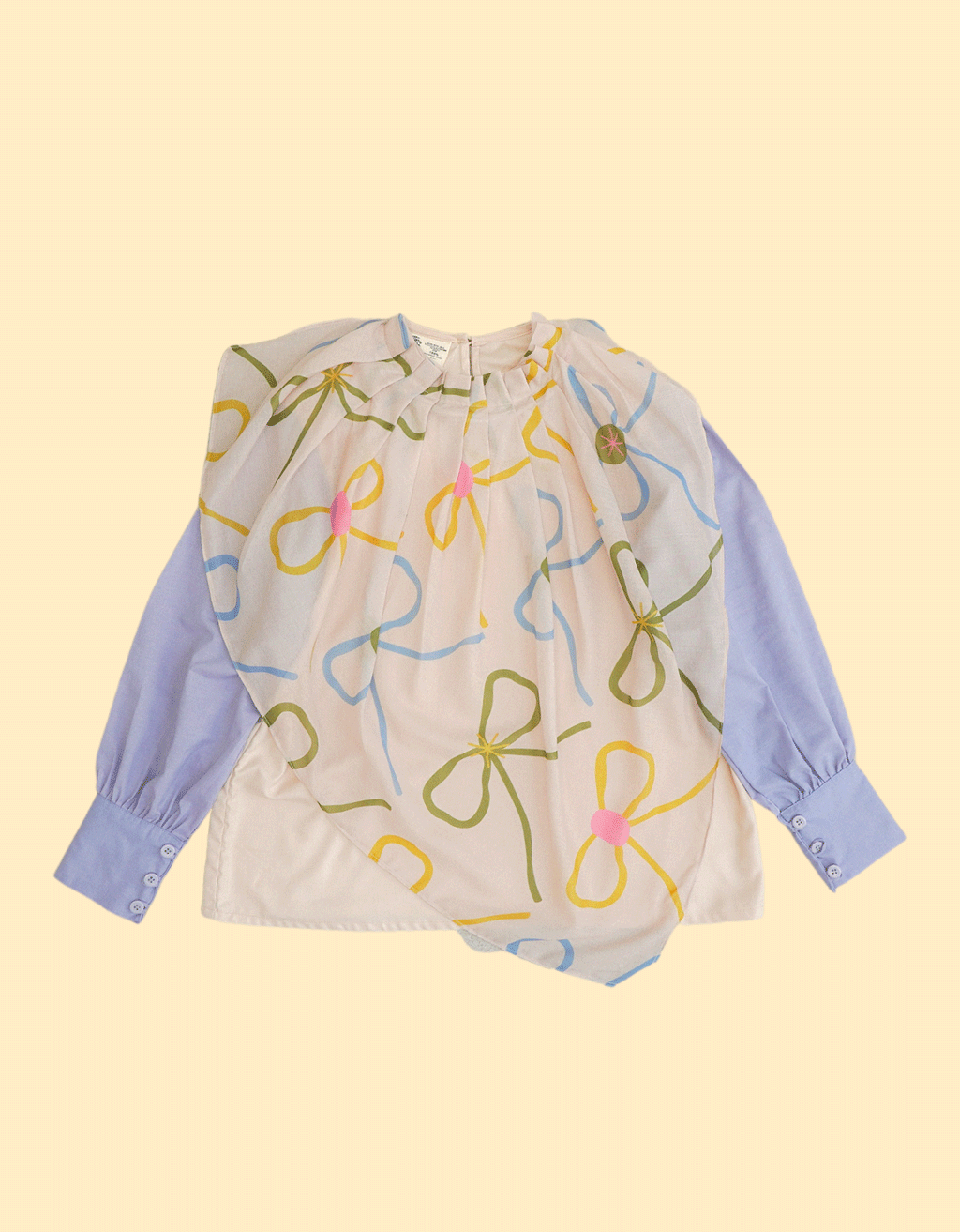 Tirai Blouse - Ikat Pita