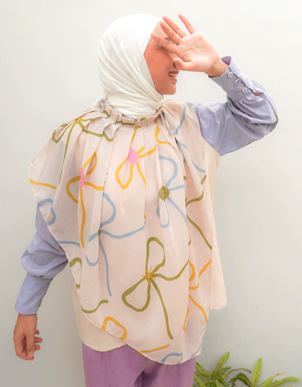 Tirai Blouse - Ikat Pita