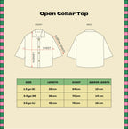 Smitten Kids - Open Collar Top - Shooting Stars